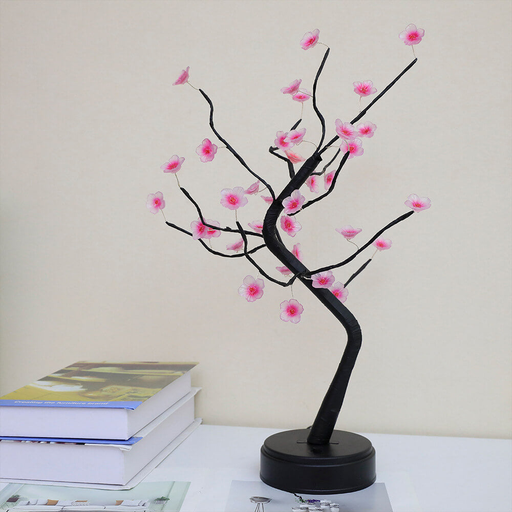 Plum Blossom Bonsai Lamp For Poetic Glow