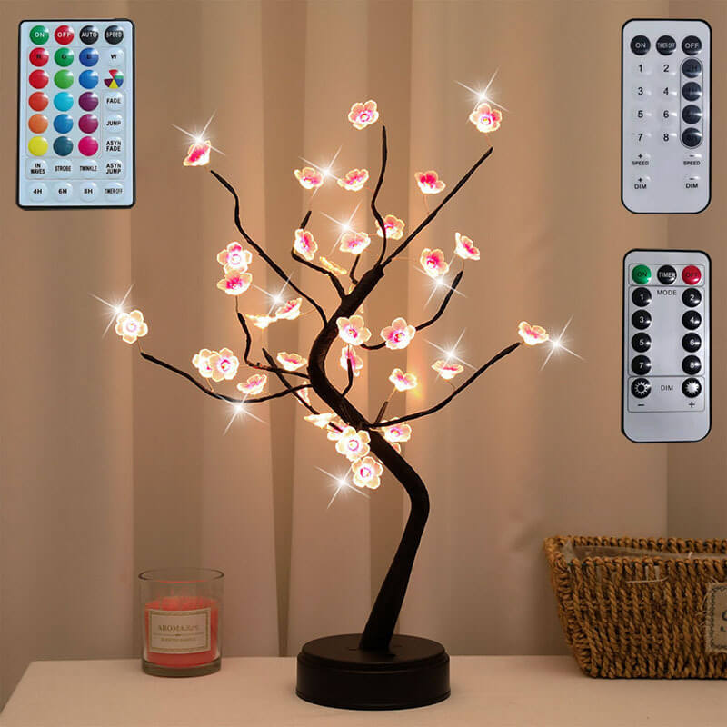 Plum Blossom Bonsai Lamp For Poetic Glow