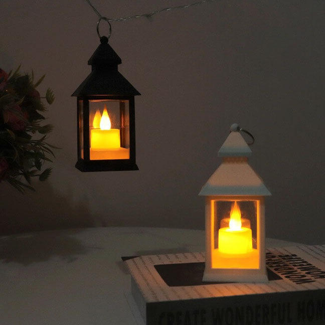 Flame Lantern String Lights For Haunted Ambience