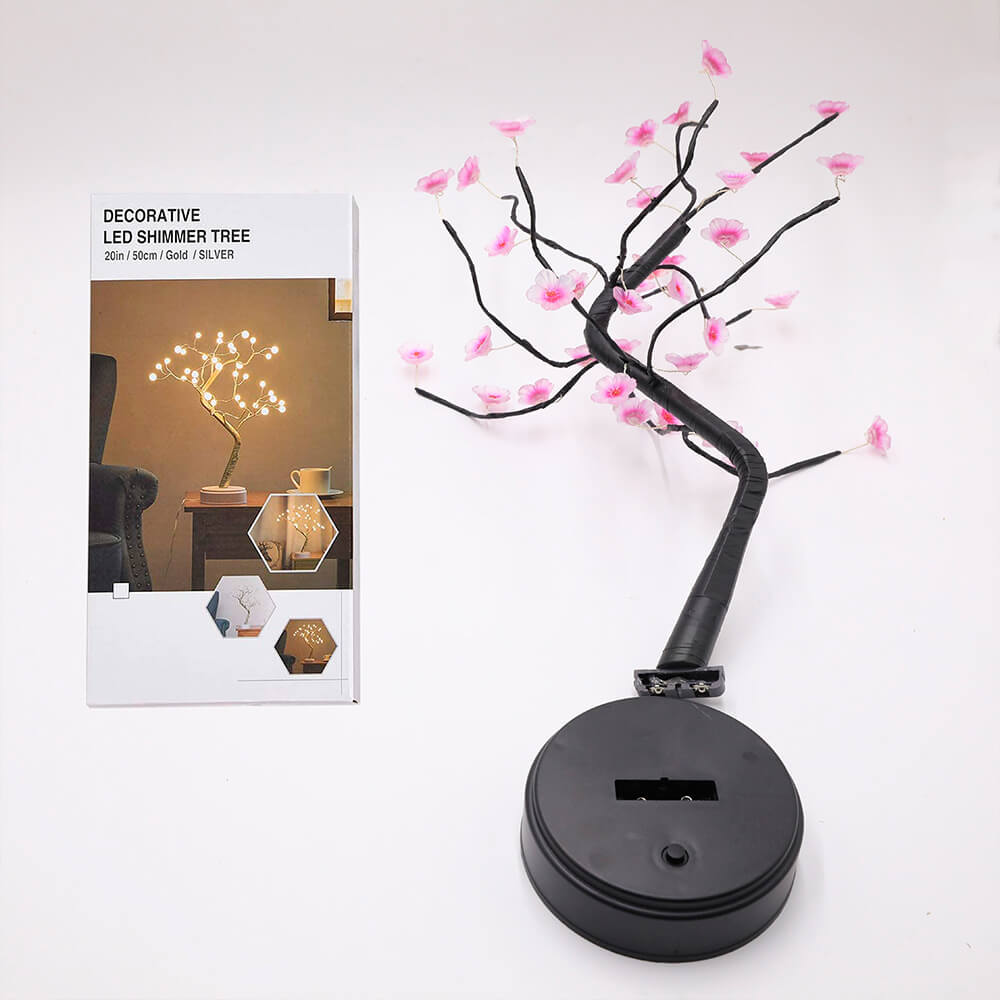 Plum Blossom Bonsai Lamp For Poetic Glow