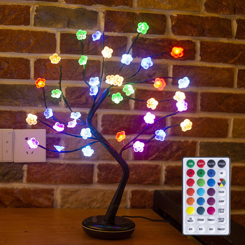 Plum Blossom Bonsai Lamp For Poetic Glow