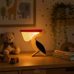 Scandinavian LED Table Lamp - Animal Design for Kids