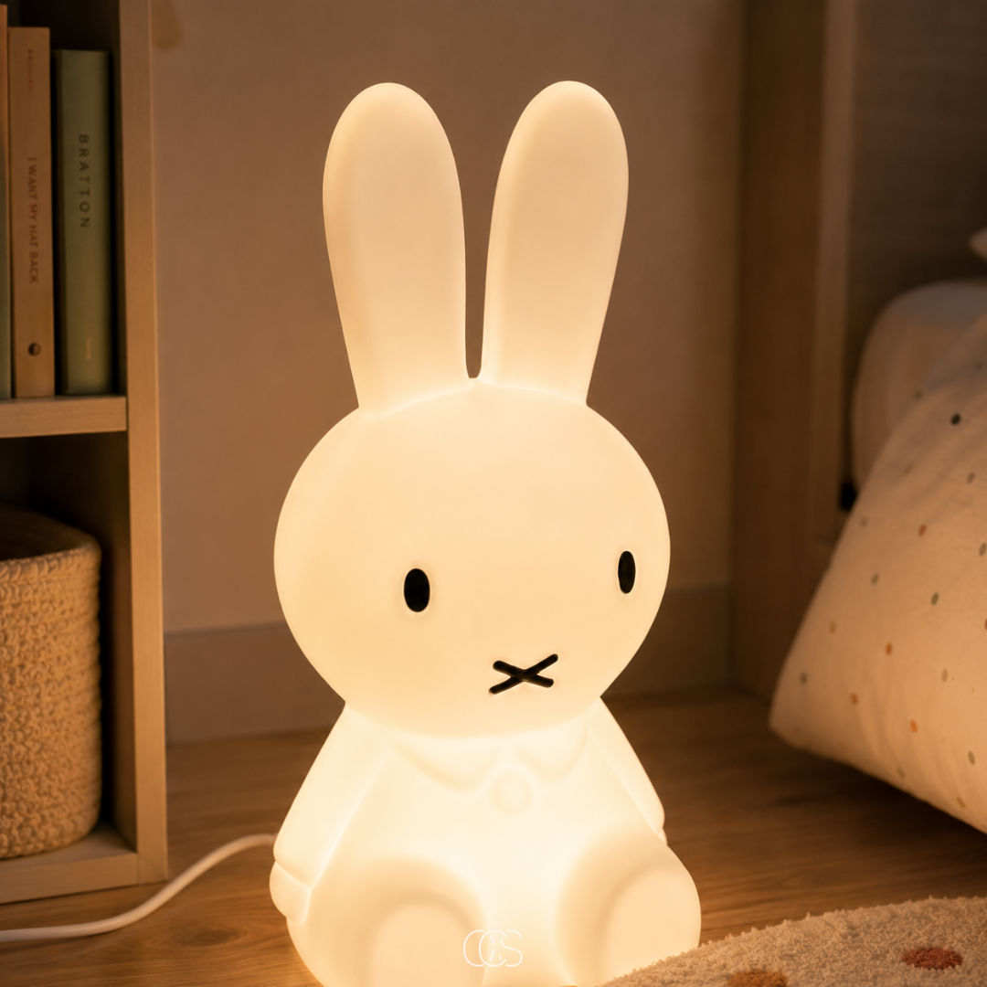 Lámpara infantil Luffy Rabbit para confort a la hora de dormir