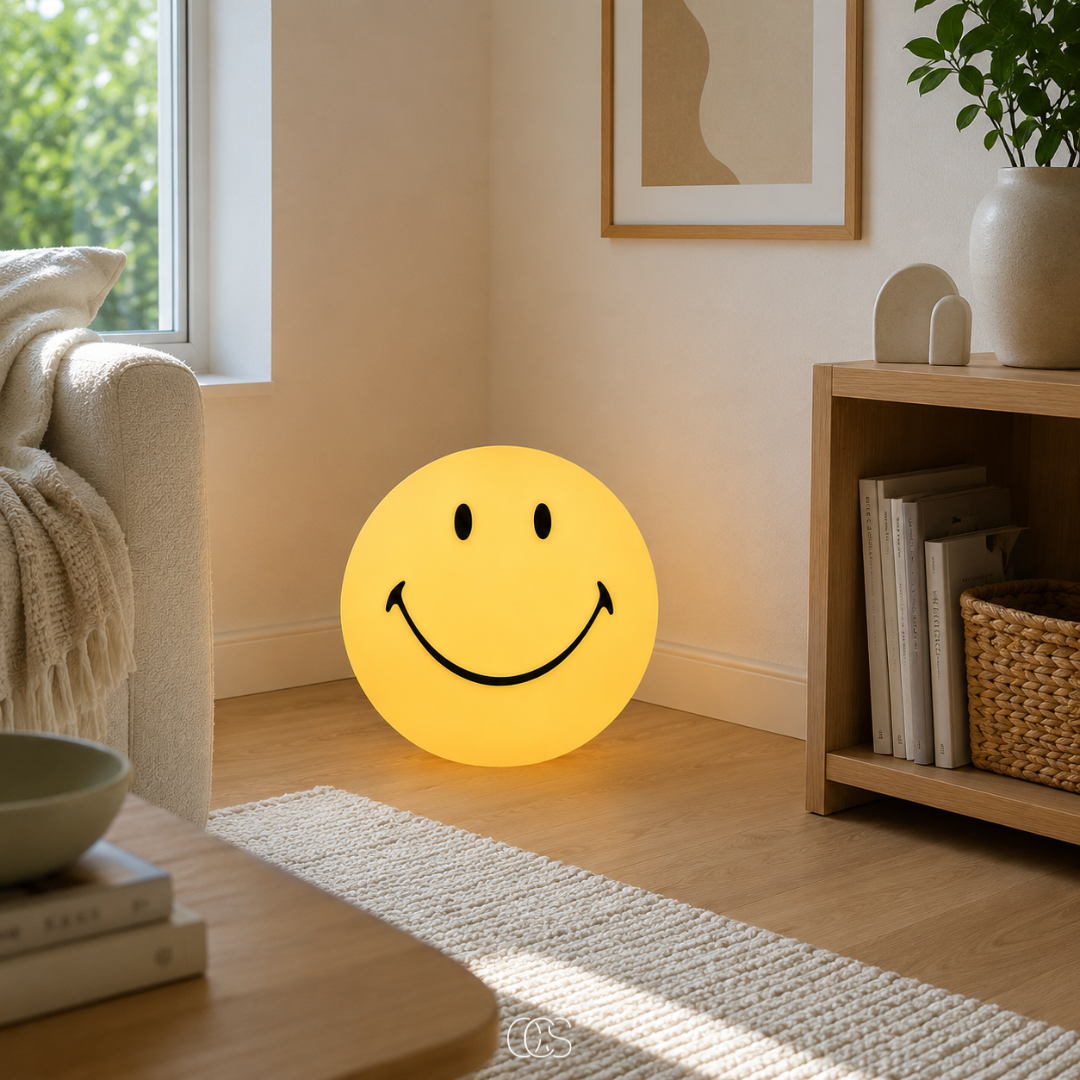 Lampe enfant Smiley pour une lueur joyeuse