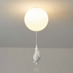 Bamboo Balloon Ceiling Lamp for Kids