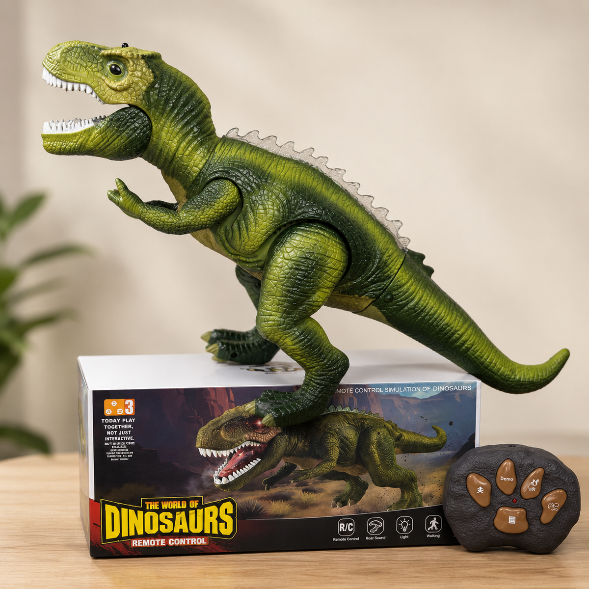 Remote Control Walking Dinosaur