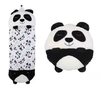 2-in-1 Plush Toy Sleeping Bag for Cozy Adventures