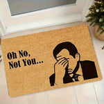 Not So Welcoming Door Mat