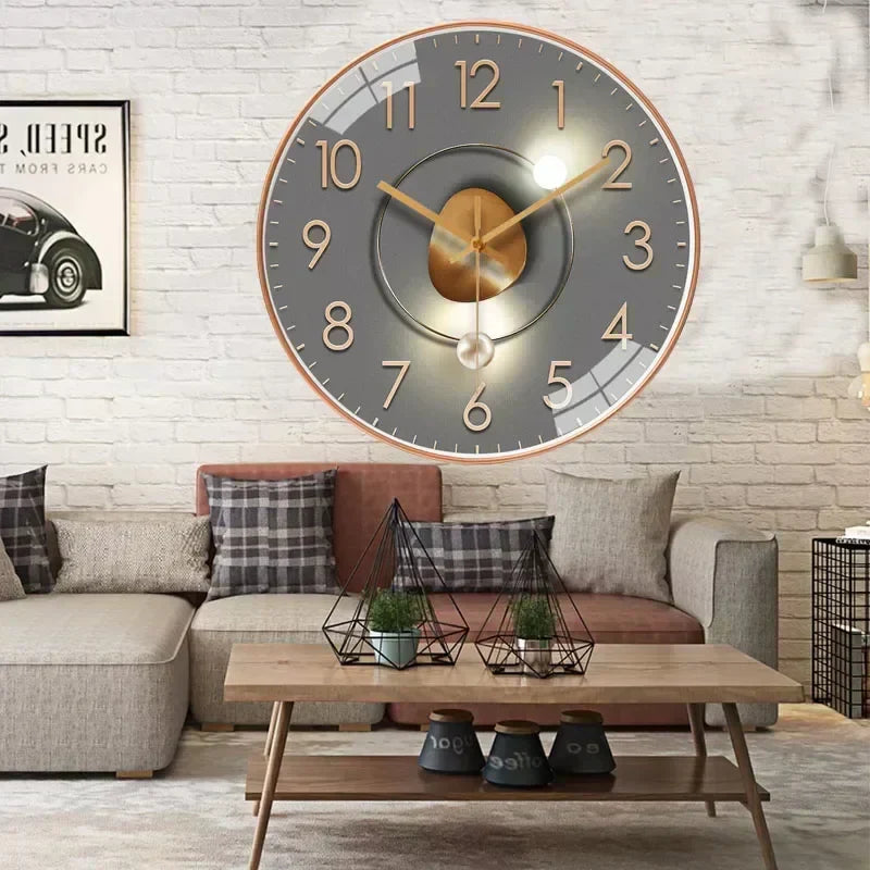 Modern Wall Clock for Silent Style
