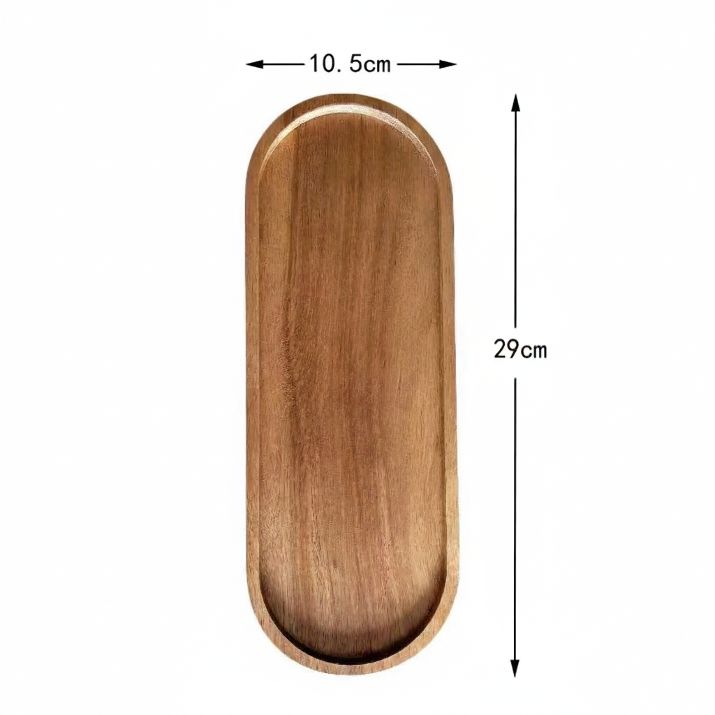 Plateau en bois fait main – Centre de table saisissant  