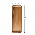 Plateau en bois fait main – Centre de table saisissant  