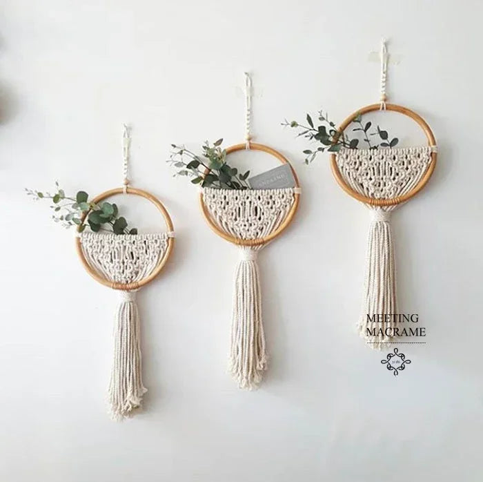 Macrame Wall Hanging Round Tapestry