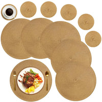 Fabric Woven Placemats (6-Piece Set)