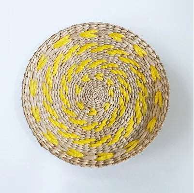 Boho Woven Wall Basket