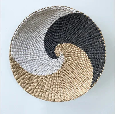 Boho Woven Wall Basket