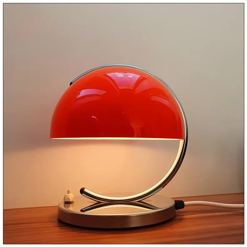 Lámpara de Mesa de Cristal Escandinava