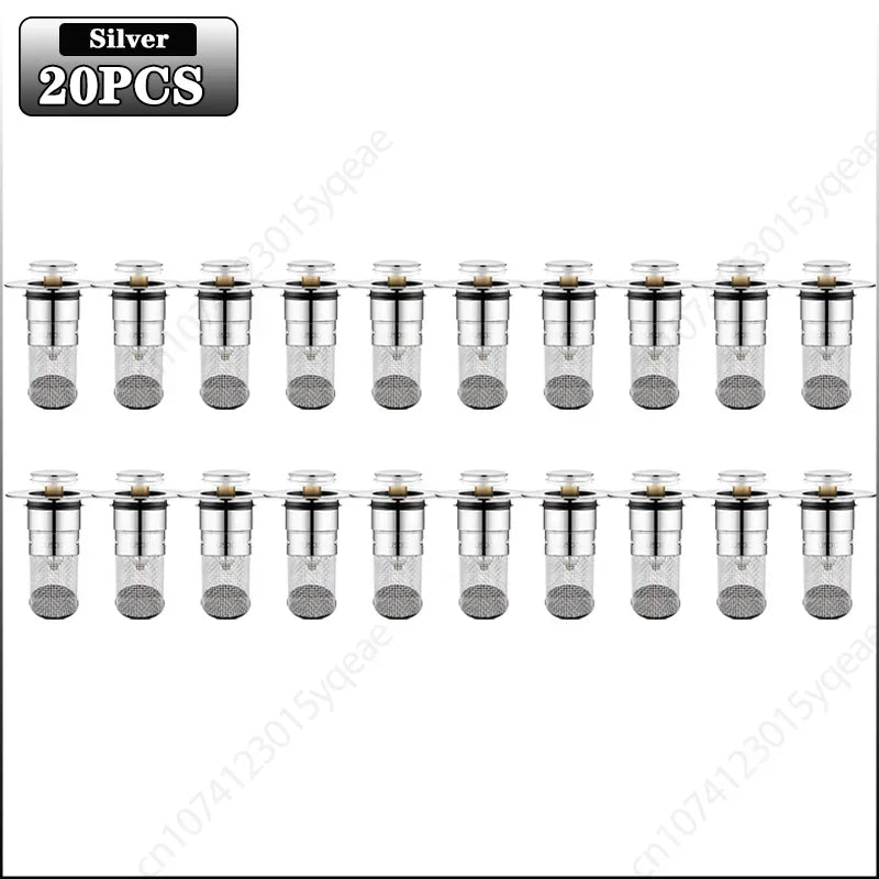 Tapón antipolvo para desagüe de suelo de acero inoxidable