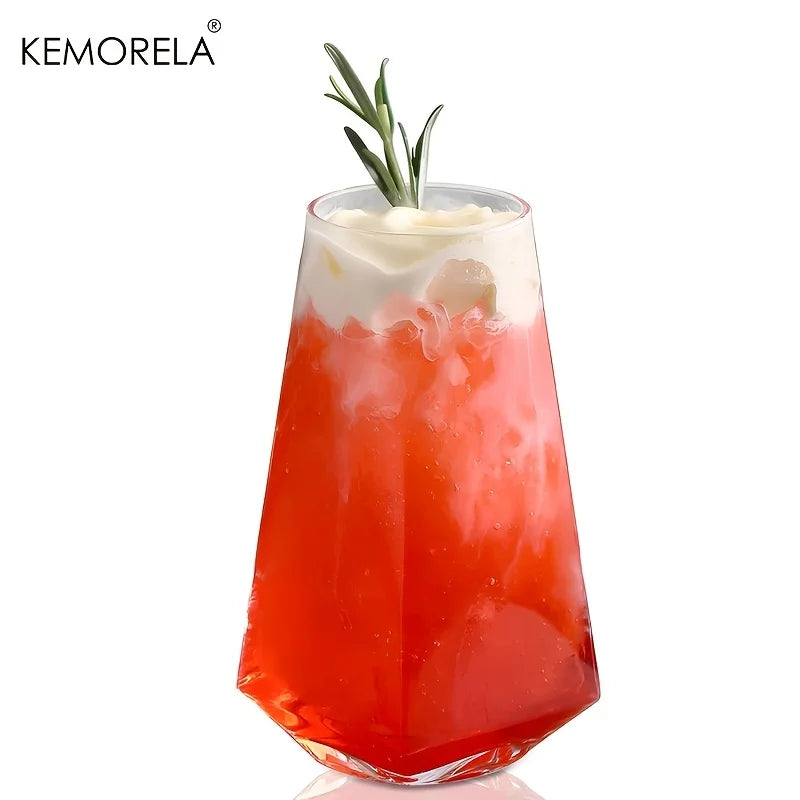 Geometrische Kristall Highball Gläser  