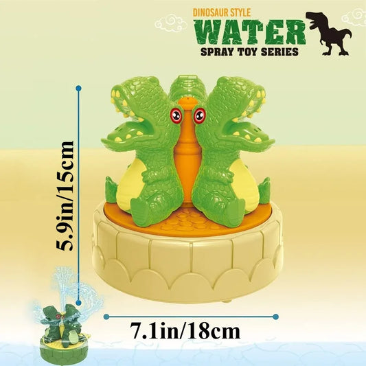 Dinosaur Kids Water Sprinkler Toy | Outdoor Summer Splash Play Sprinkler