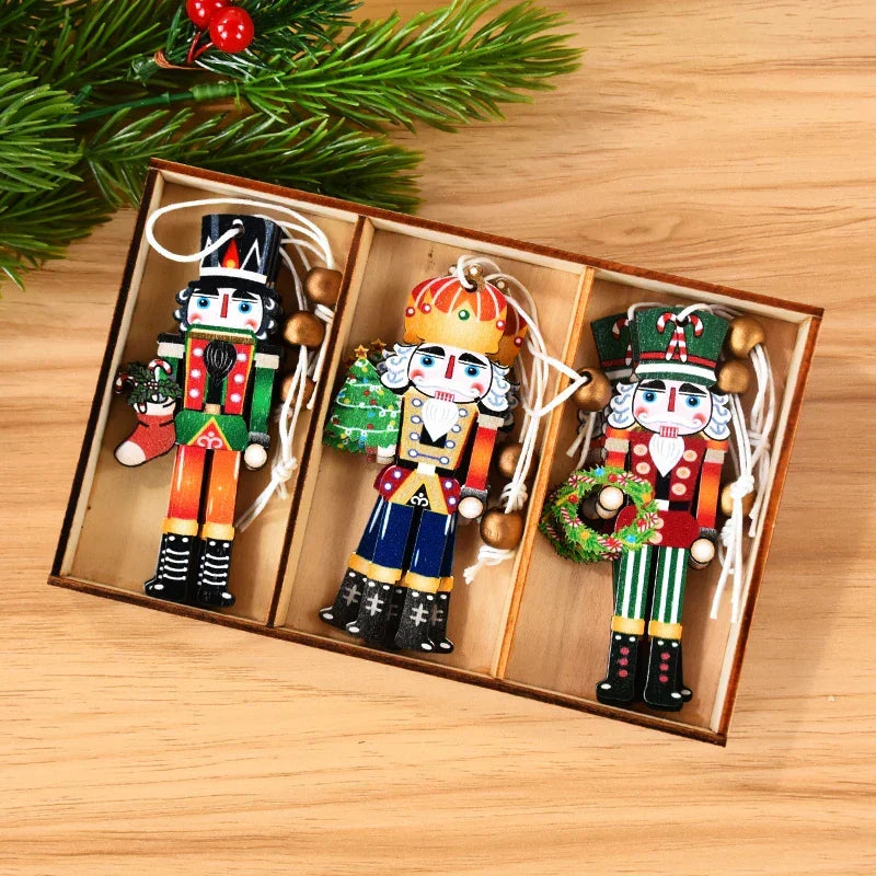 Christmas Soldier Table Ornaments With Festive Character