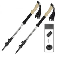 Aluminum Trekking Poles Hiking (2 Pack)