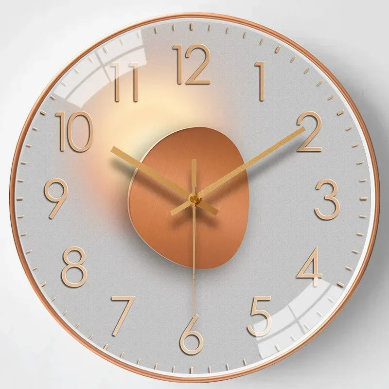 Modern Wall Clock for Silent Style