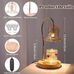 Wax Melter Candle Lamp For Ambient Glow