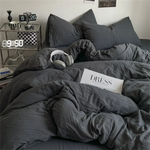 4-Piece Brushed Bedding Set | Soft Duvet Cover & Bed Sheet Set