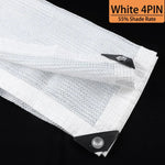White HDPE Anti-UV Sun Shade Net – Garden Canopy