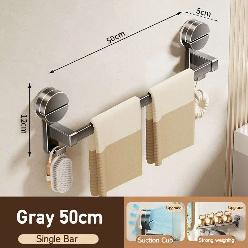 Suction Cup Bathroom Bath Towel Holder