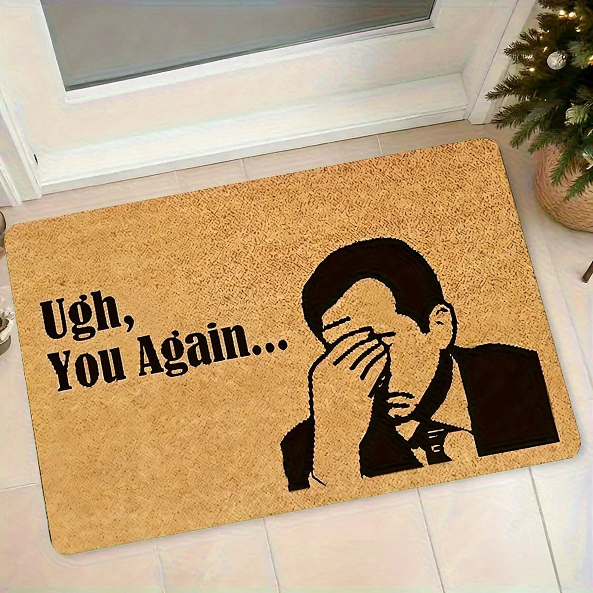 Not So Welcoming Door Mat