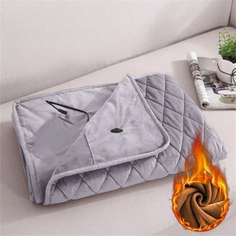 Portable Heated Blanket For Cozy Corners