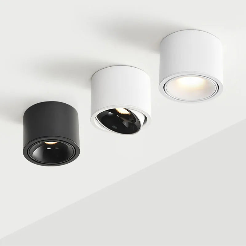 Adjustable LED Ceiling Spotlight for Focused Ambiance