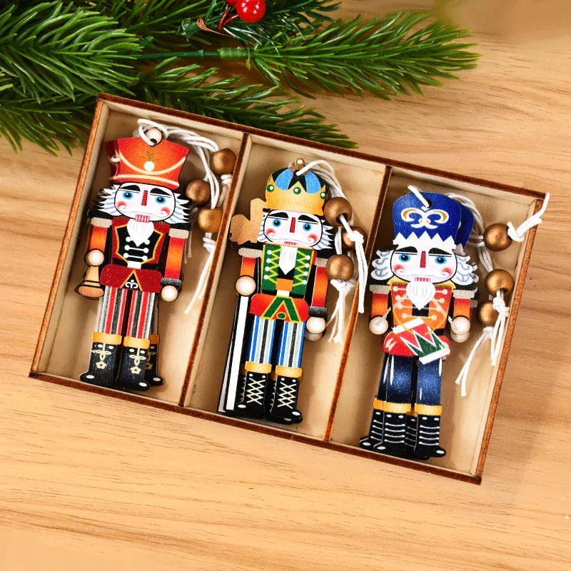 Christmas Soldier Table Ornaments With Festive Character