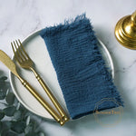 Serviettes en tissu de coton (lot de 12)