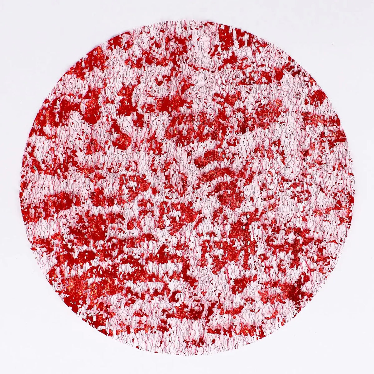 Sets de table métalliques dorés