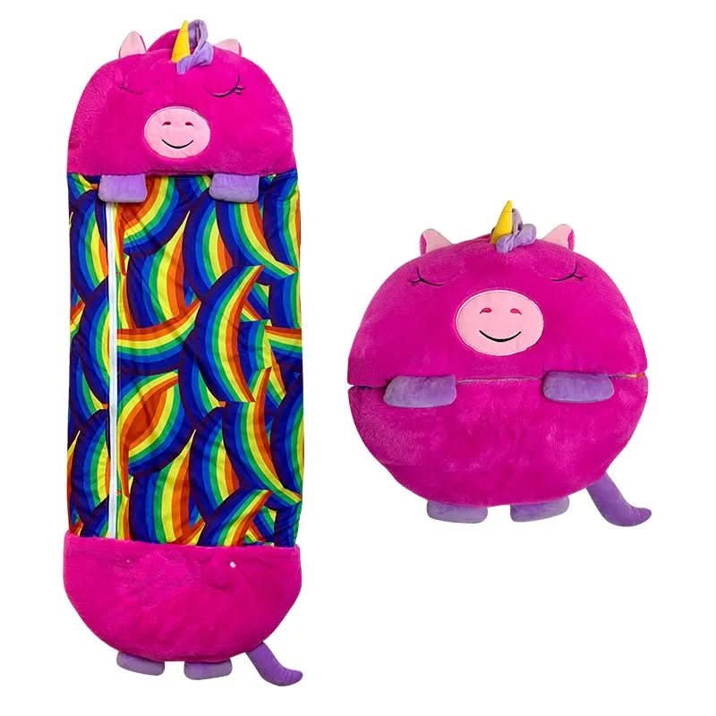 2-in-1 Plush Toy Sleeping Bag for Cozy Adventures
