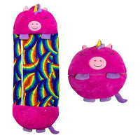 2-in-1 Plush Toy Sleeping Bag for Cozy Adventures
