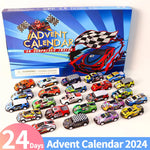 Calendario dell'Avvento Macchinina di Natale per Divertimento Festivo
