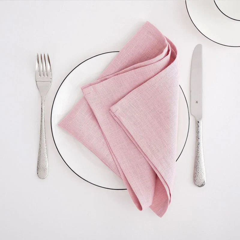 Serviettes en lin pur (lot de 4)