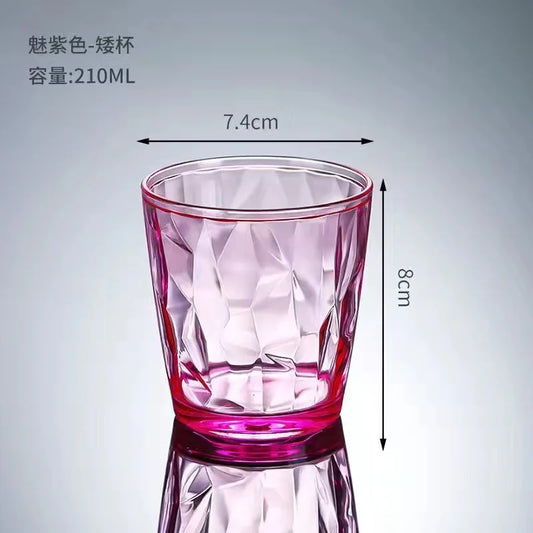 Clear Acrylic Drinking Glasses