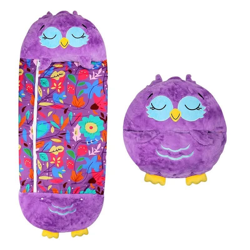 2-in-1 Plush Toy Sleeping Bag for Cozy Adventures