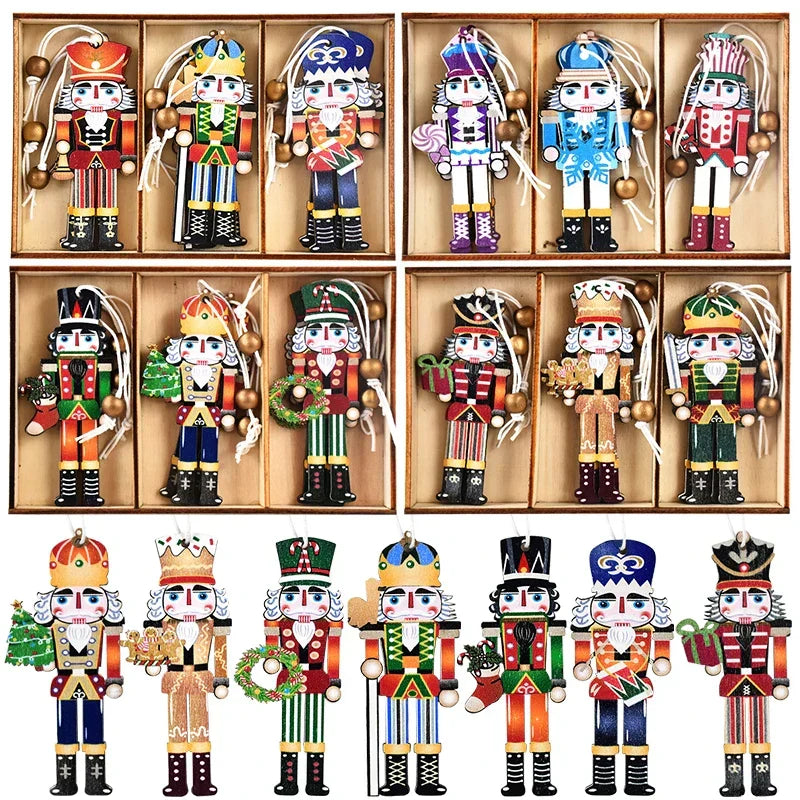 Christmas Soldier Table Ornaments With Festive Character