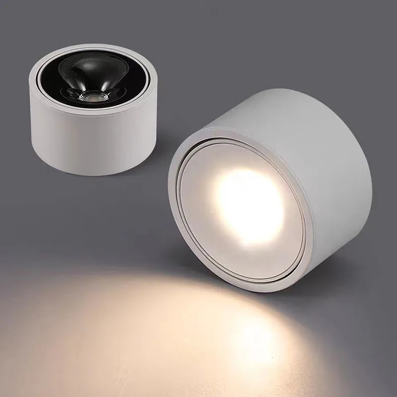 Adjustable LED Ceiling Spotlight for Focused Ambiance