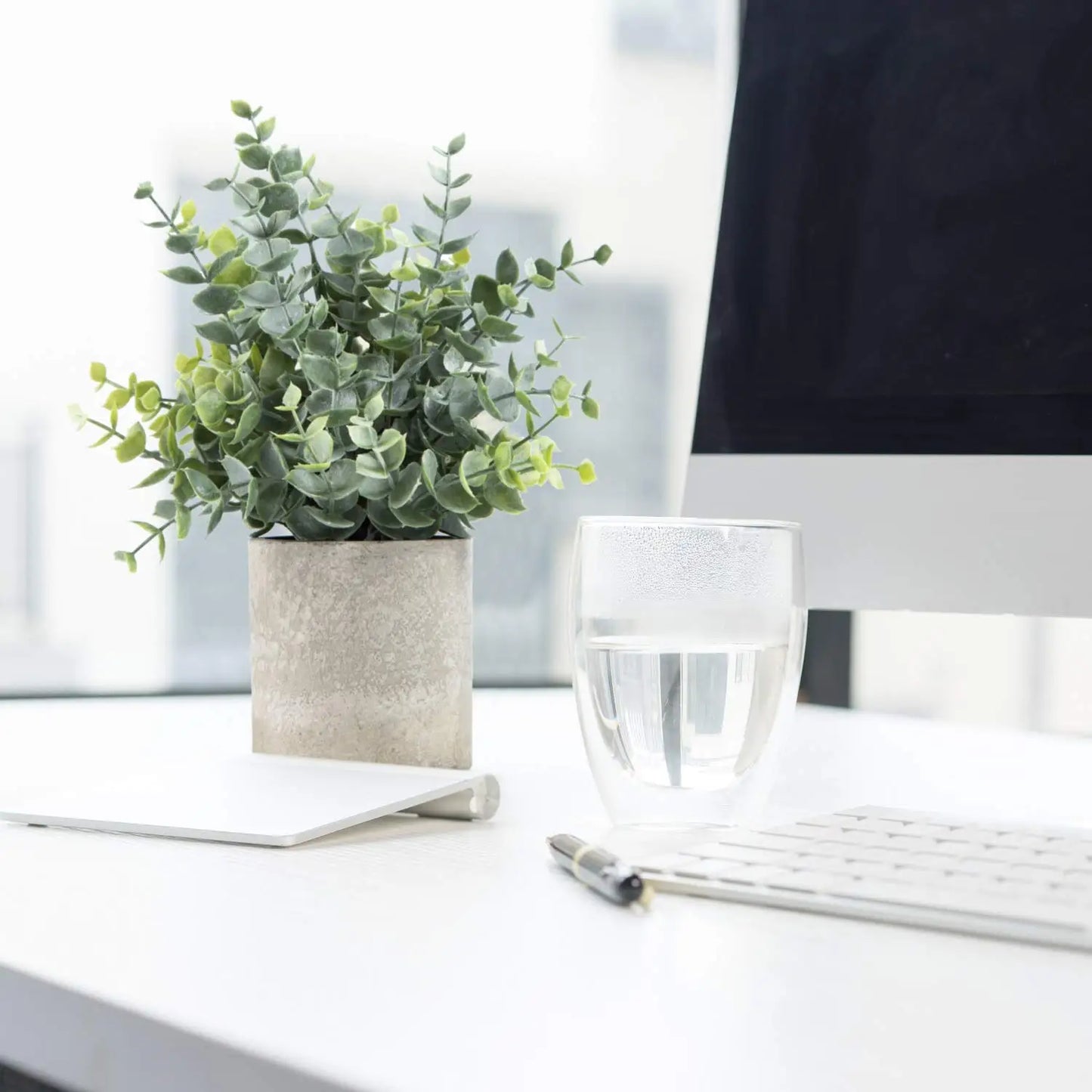 Artificial Plant Duo for Effortless Greenery