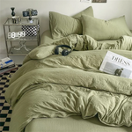 4-Piece Brushed Bedding Set | Soft Duvet Cover & Bed Sheet Set