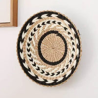 Boho Woven Wall Basket