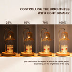 Wax Melter Candle Lamp For Ambient Glow