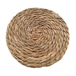 Handwoven Rattan Placemats Round Heat Insulation