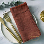 Serviettes en tissu de coton (lot de 12)